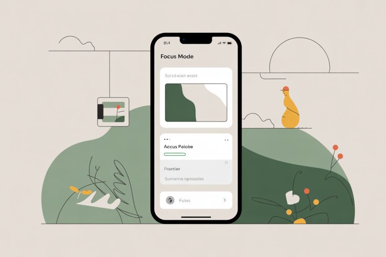 Настройка Focus Mode на iPhone для снижения цифровых отвлечений
